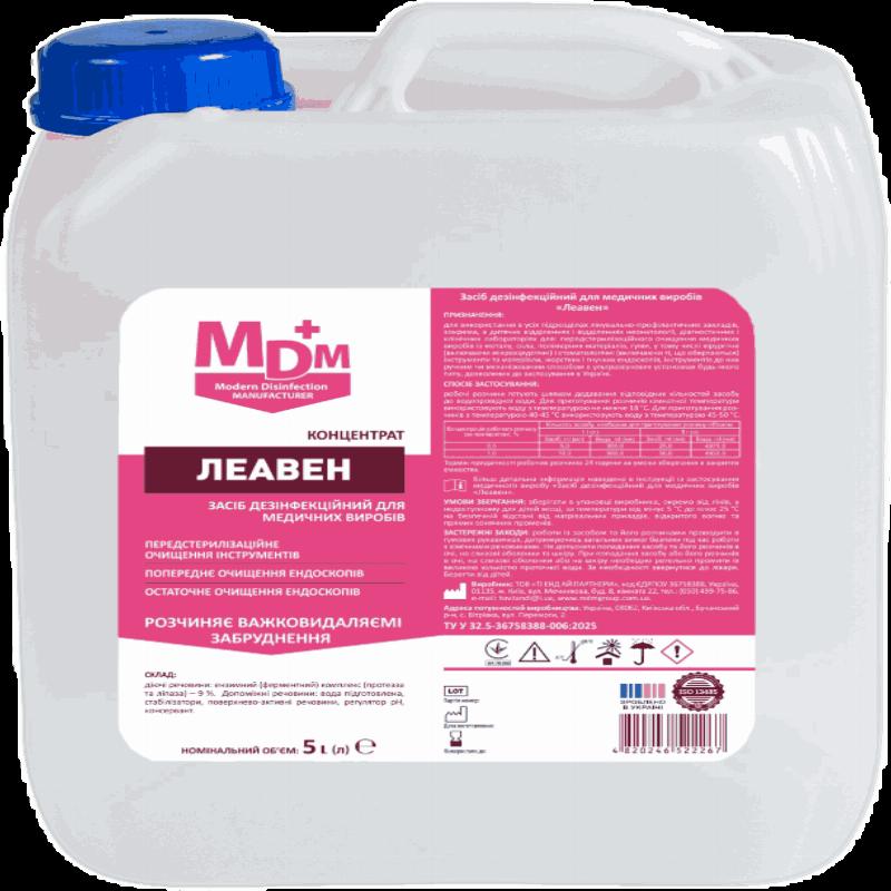 Засіб дезінфекційний для медичних виробів "Леавен", 5 л